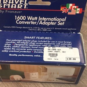 Travel smart adapter